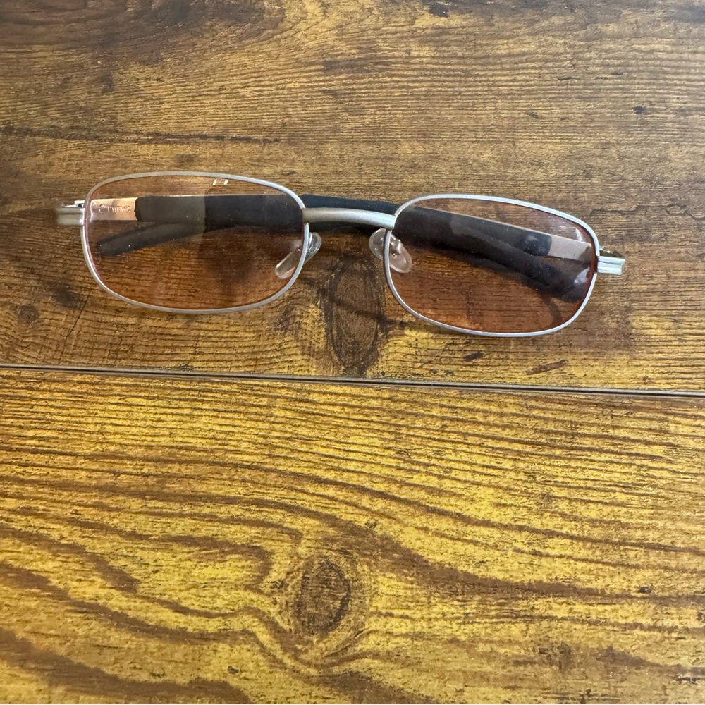 Frondini Collection Silver Rectangular Eyeglasses… - image 2